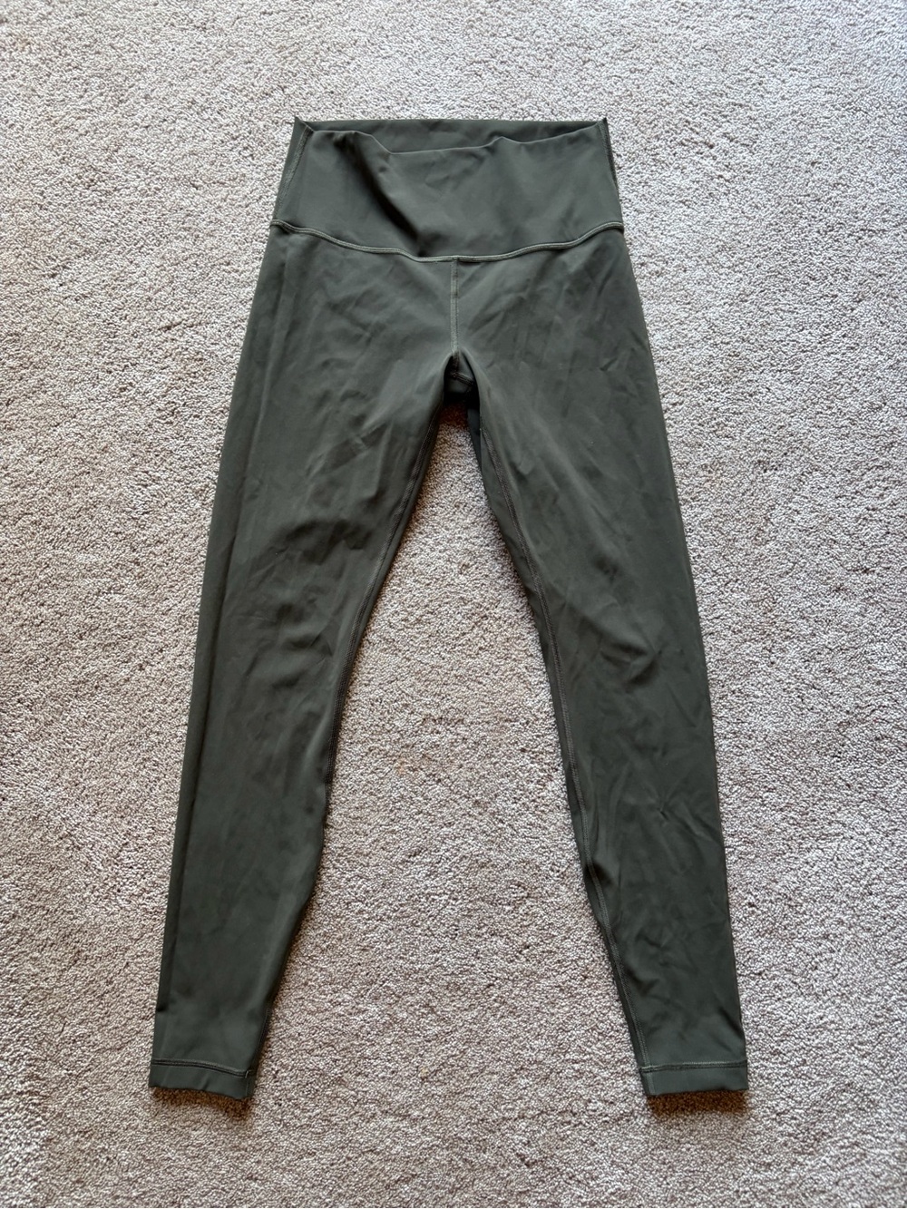 Lulu Lemon Align High-Waist Olive Green Leggings
